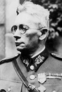 Portrét generála Františka Slunečka v uniformě